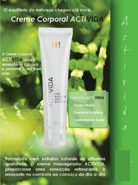 Creme Massageador UP! Activida 60g